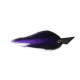 Black/Purple Tiger Popper