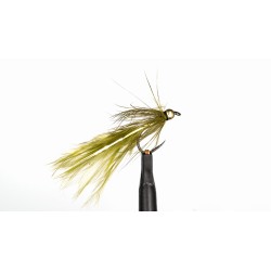 Olive Gold Flash Bugger