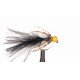 Soft Hackle Black Jig Bugger