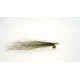 Olive over White Clouser