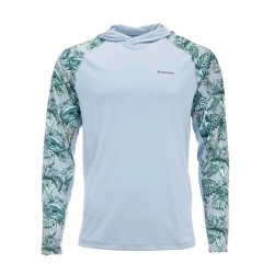 Simms Solarflex LS Hoody-Slam Blue