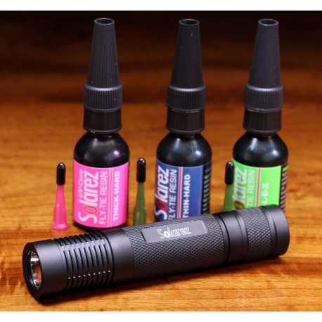 Solarez PRO Roadie Kit 0.5 Oz Assortment with UVA Flashlight