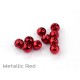 Coloured Slotted Tungsten Beads