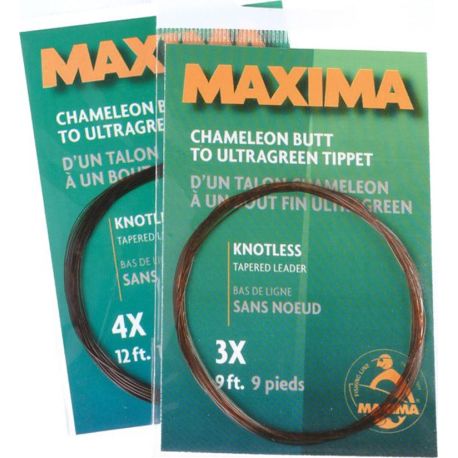 MAXIMA UltraGreen Knotless Tapered Leader