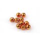 Coloured Slotted Tungsten Beads