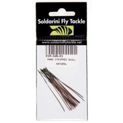 Soldarini Hand Stripped Quill - Natrual