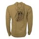 RYW HOODED SUN SHIRT MERINO BREEZE RISING BROWN