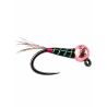 XFA Pink Bead Peacock Perdigon Hot